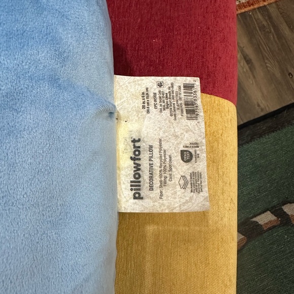 Set of 2 Light Blue Bolster Pillows From Pillowfort - Picture 7 of 10